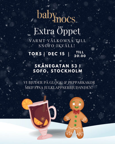 SNOFO NIGHT - KVÄLLSÖPPET BABYMOCS BUTIK