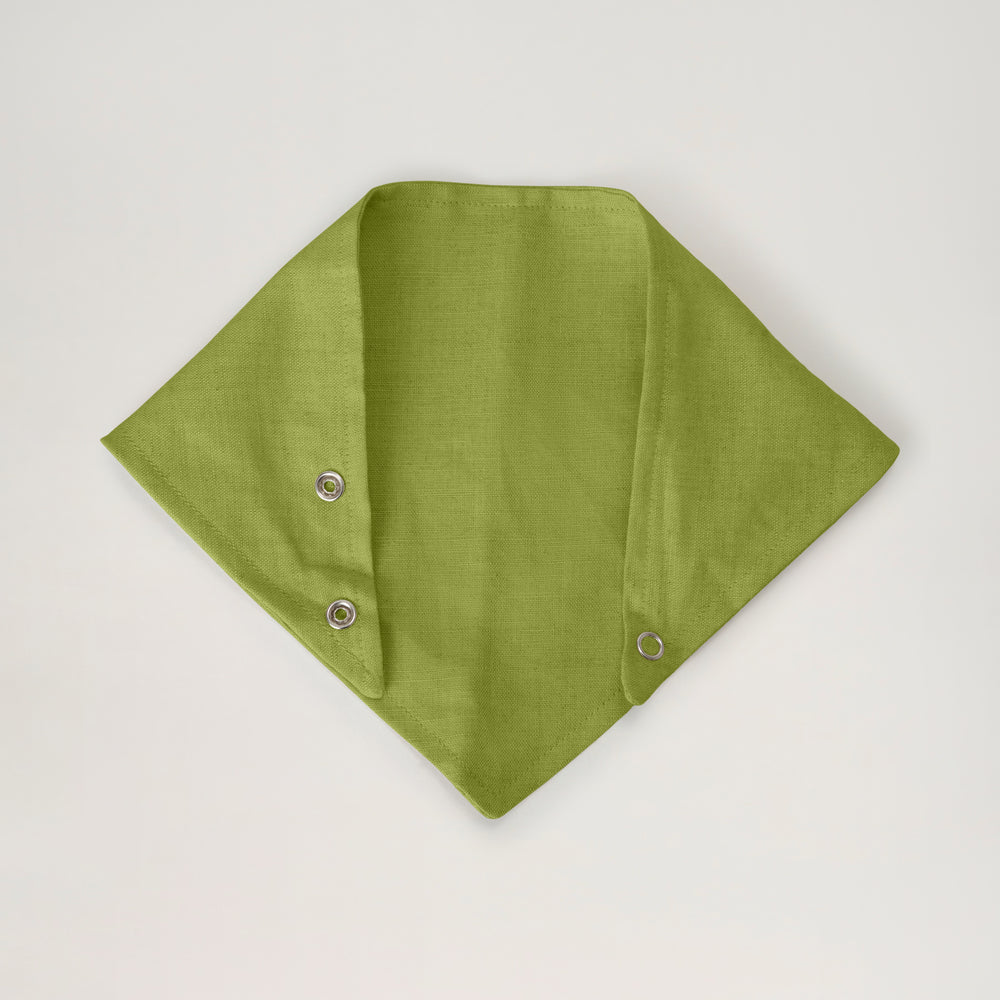 Linen Drool Bib - New!