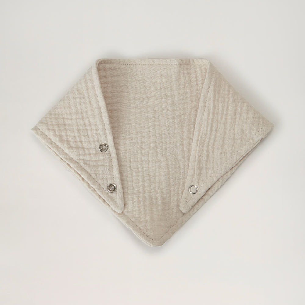 Muslin Drool Bib - New!